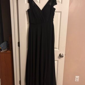 Morilee black formal dress